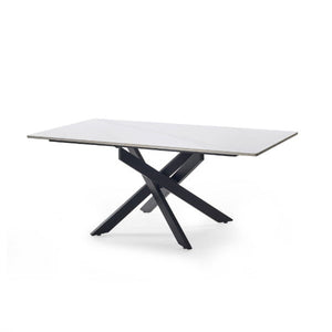 Bradley White Marble Coffee Table - Living with Luxury
