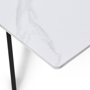 Bradley White Marble Coffee Table - Living with Luxury
