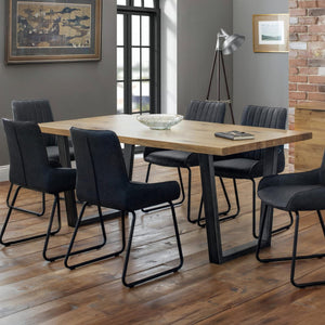 BROOKLYN DINING TABLE - OAK - Living with Luxury
