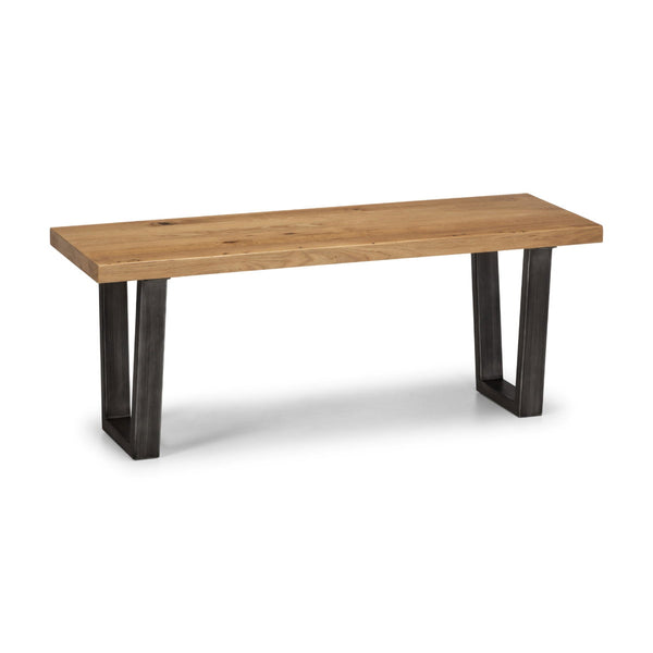 BROOKLYN BENCH - OAK - Living with Luxury