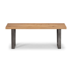 BROOKLYN BENCH - OAK - Living with Luxury