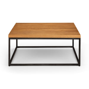 BROOKLYN SQUARE COFFEE TABLE - OAK - Living with Luxury