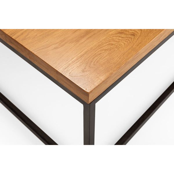 BROOKLYN SQUARE COFFEE TABLE - OAK - Living with Luxury