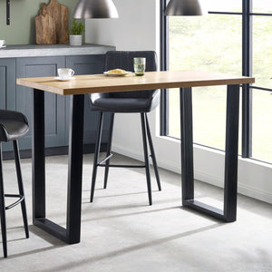 BROOKLYN BAR TABLE OAK - Living with Luxury
