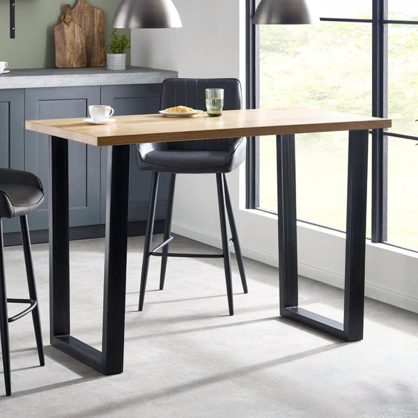 BROOKLYN BAR TABLE OAK - Living with Luxury