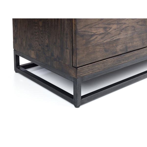 BROOKLYN TV UNIT - DARK OAK - Living with Luxury