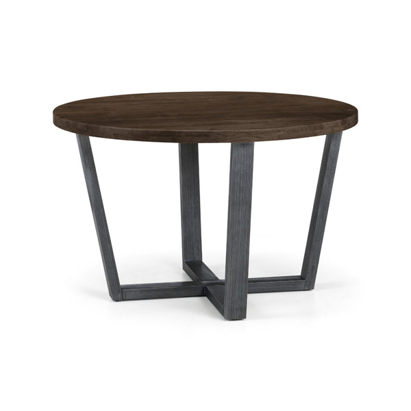 BROOKLYN ROUND TABLE - DARK OAK - Living with Luxury