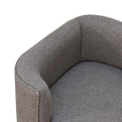 Battleship Tweed Pet Sofa Bed Living with Luxury
