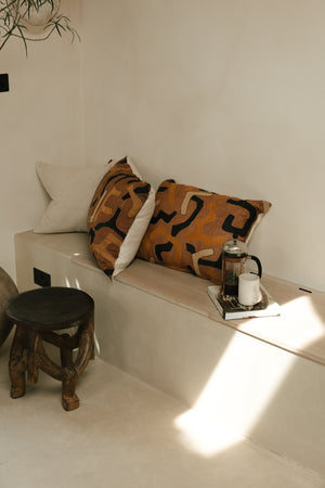 Makonde Stool, Tanzania – back view