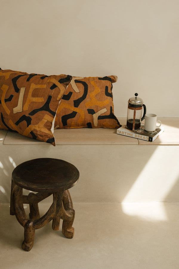 Makonde Stool, Tanzania – detail
