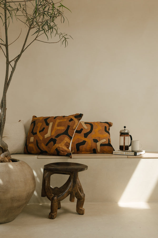 Makonde Stool, Tanzania – back view 2