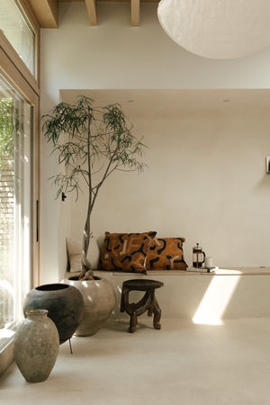 Makonde Stool, Tanzania – in room setting 2