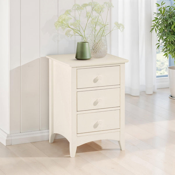 CAMEO 3 DRAWER BEDSIDE - Living with Luxury