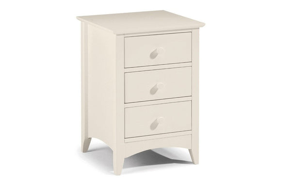 CAMEO 3 DRAWER BEDSIDE - Living with Luxury