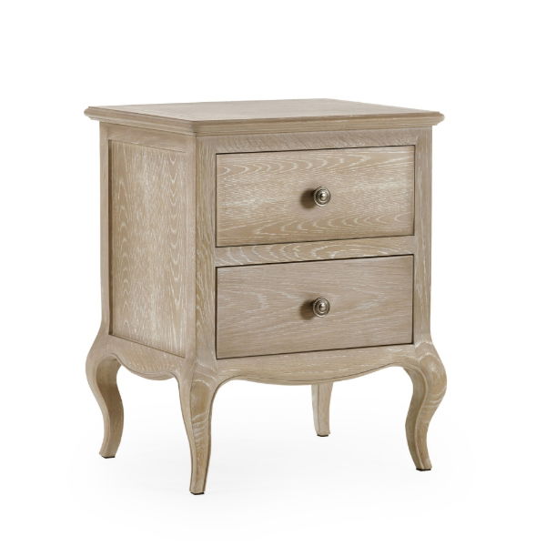 Camille 2-Drawer Bedside Table – - Living with Luxury