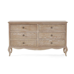 Camille 6 Drawer Wide Chest – - Living with Luxury