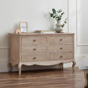 Camille 6 Drawer Wide Chest – - Living with Luxury