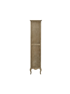 Camille French Style 2 Drawer Bookcase - Limed Oak - Living with Luxury