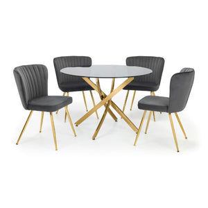 Cannes Velvet Dining Chair - Living with Luxury