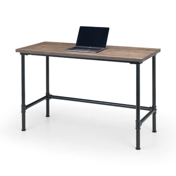 Carnegie Industrial Desk – Mocha Elm - Living with Luxury