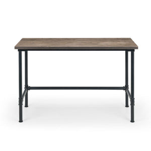 Carnegie Industrial Desk – Mocha Elm - Living with Luxury