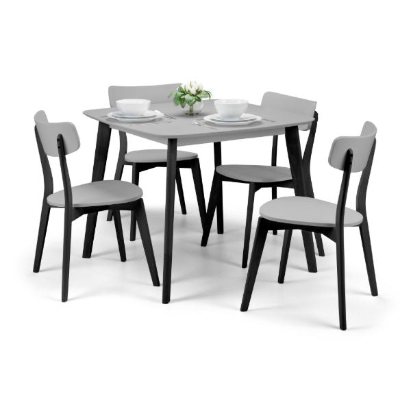 Casa Dining Table – Grey & Black - Living with Luxury