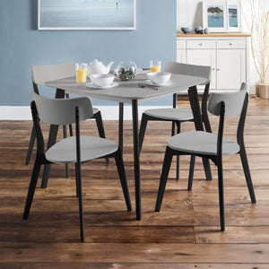 Casa Dining Table – Grey & Black - Living with Luxury