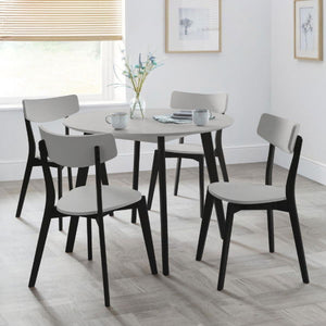 Casa Dining Table – Grey &amp; Black - Living with Luxury