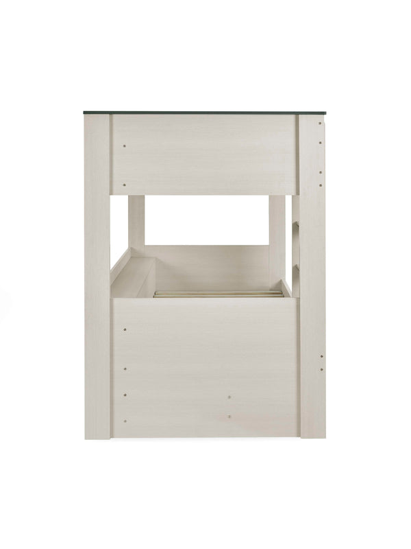 Celeste Bunk Bed with Drawers - Nordic Wood Effect - Living with Luxury