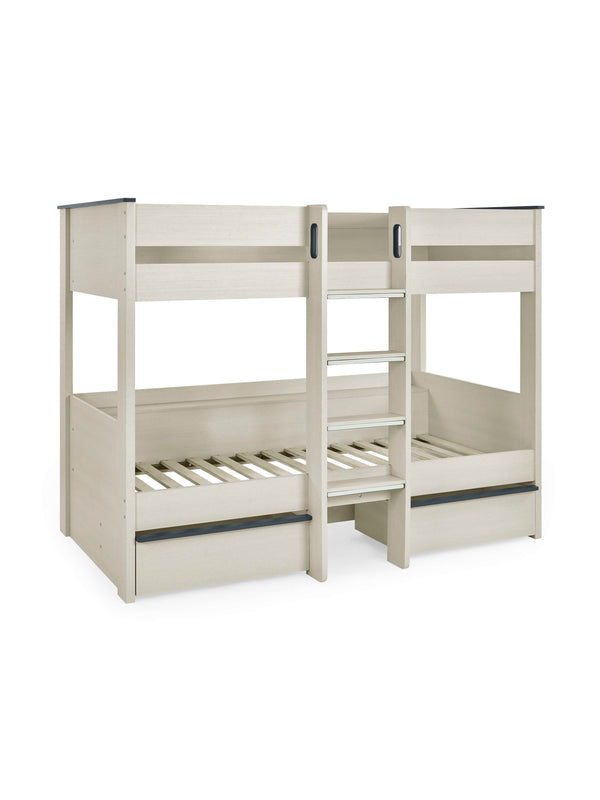 Celeste Bunk Bed with Drawers - Nordic Wood Effect - Living with Luxury