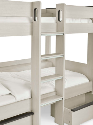 Celeste Bunk Bed with Drawers - Nordic Wood Effect - Living with Luxury