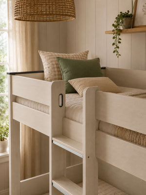 Celeste Bunk Bed with Drawers - Nordic Wood Effect - Living with Luxury
