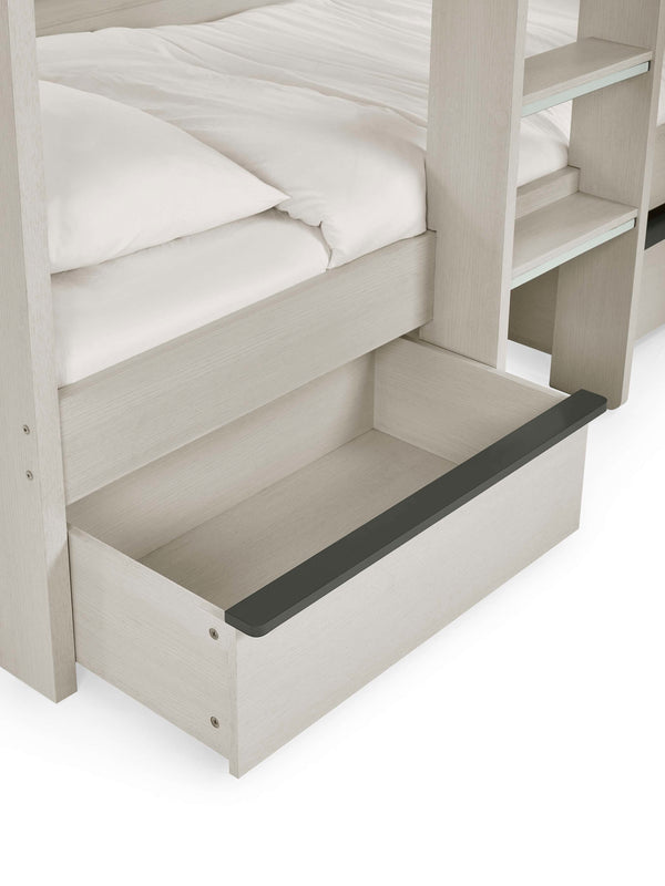 Celeste Bunk Bed with Drawers - Nordic Wood Effect - Living with Luxury