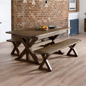 Chatsworth Bench – Reclaimed Wood - Living with Luxury