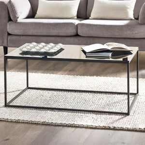 Chicago Smoked Glass Coffee Table – Product Description - Living with Luxury