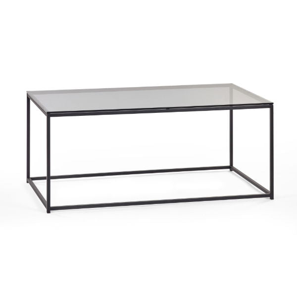 Chicago Smoked Glass Coffee Table – Product Description - Living with Luxury