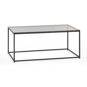 Chicago Smoked Glass Coffee Table – Product Description - Living with Luxury