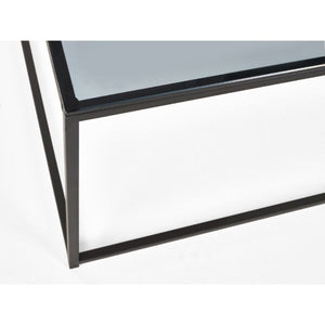 Chicago Smoked Glass Coffee Table – Product Description - Living with Luxury