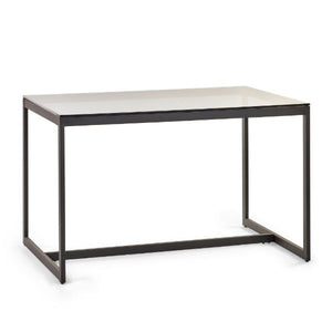 Chicago Smoked Glass Dining Table – Product Description - Living with Luxury