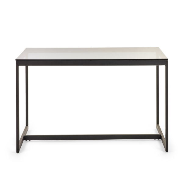 Chicago Smoked Glass Dining Table – Product Description - Living with Luxury