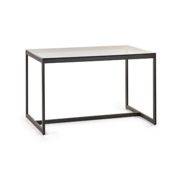 Chicago Smoked Glass Dining Table – Product Description - Living with Luxury