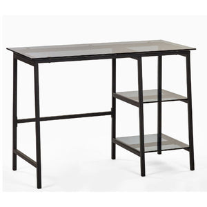 Chicago Smoked Glass Square Dining Table – Product Description - Living with Luxury