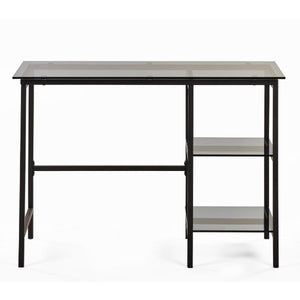Chicago Smoked Glass Square Dining Table – Product Description - Living with Luxury
