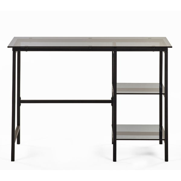 Chicago Smoked Glass Square Dining Table – Product Description - Living with Luxury