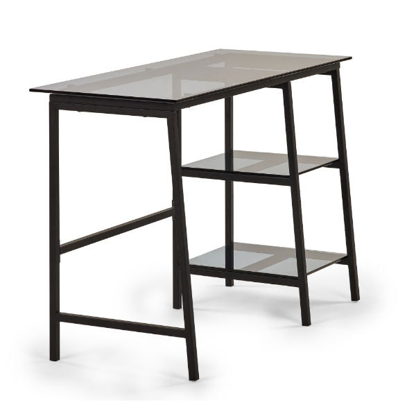 Chicago Smoked Glass Square Dining Table – Product Description - Living with Luxury