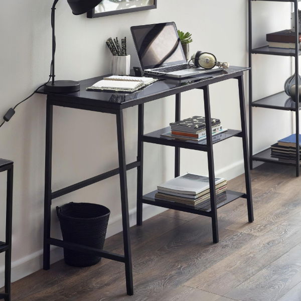 Chicago Smoked Glass Square Dining Table – Product Description - Living with Luxury
