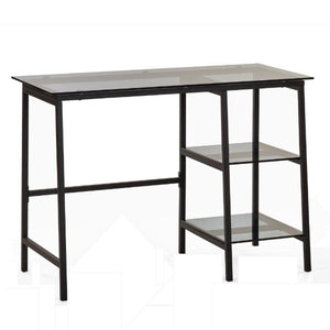Chicago Smoked Glass Square Dining Table – Product Description - Living with Luxury