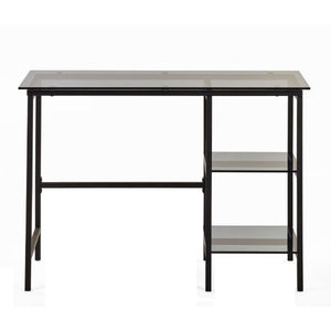 Chicago Smoked Glass Square Dining Table – Product Description - Living with Luxury