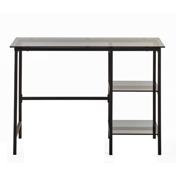 Chicago Smoked Glass Square Dining Table – Product Description - Living with Luxury
