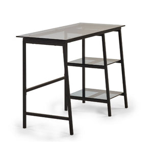 Chicago Smoked Glass Square Dining Table – Product Description - Living with Luxury